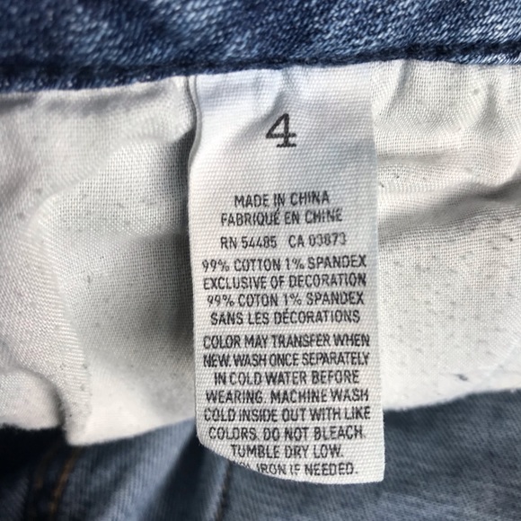 Size 4 AE Jean Shorts - Picture 3 of 4